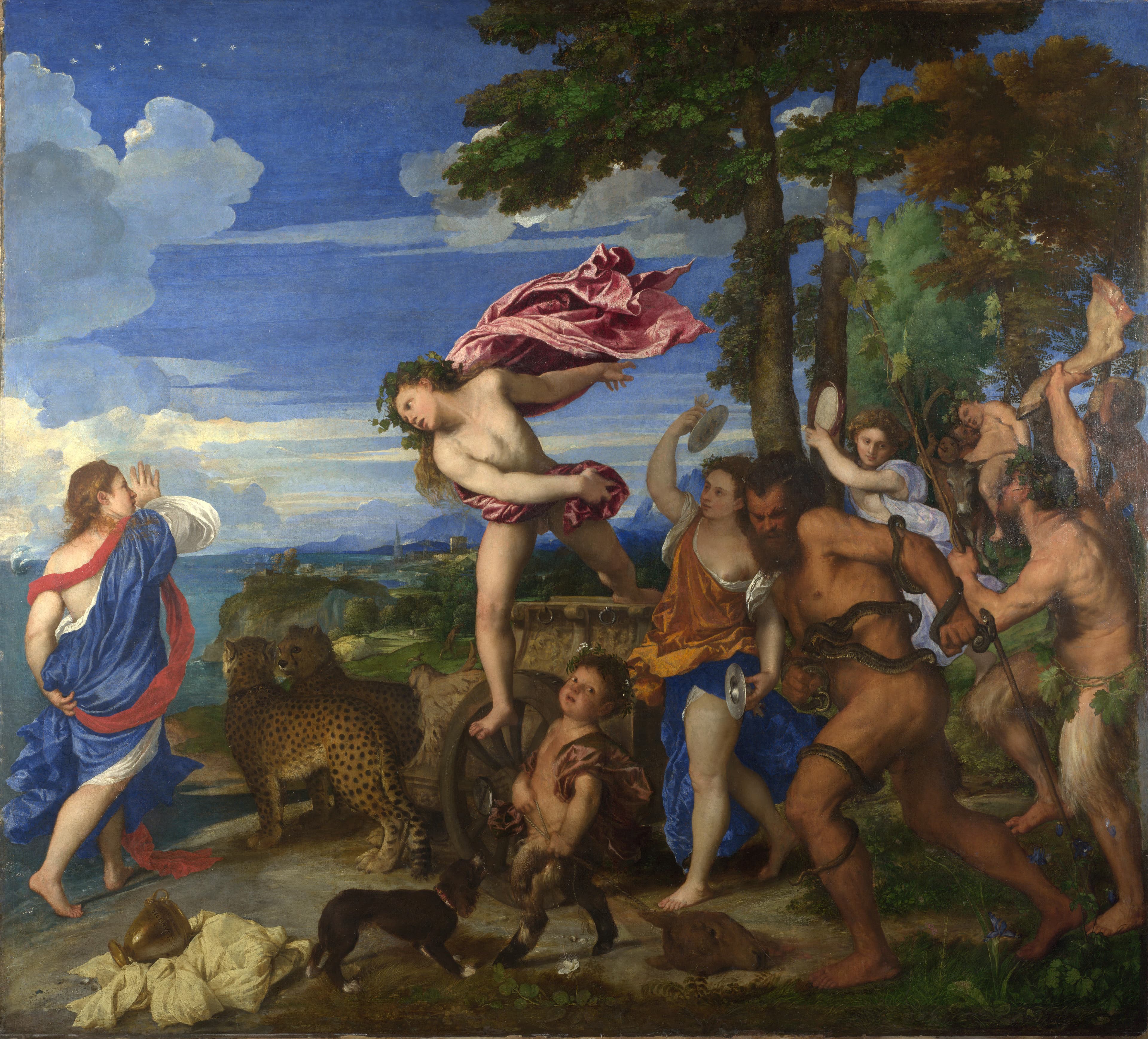 Bacchus and Ariadne — The vine has always kept royal company.